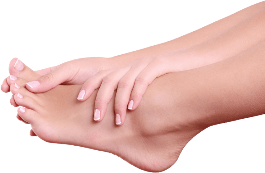 Free Png Women Legs Png Images Transparent - Foot (850x583), Png Download