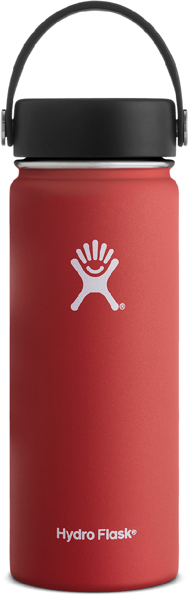 Hydro Flask 18oz Wide Mouth Bottle - Hydro Flask 18oz Wide Mouth Insulated Bottle (804x1262), Png Download