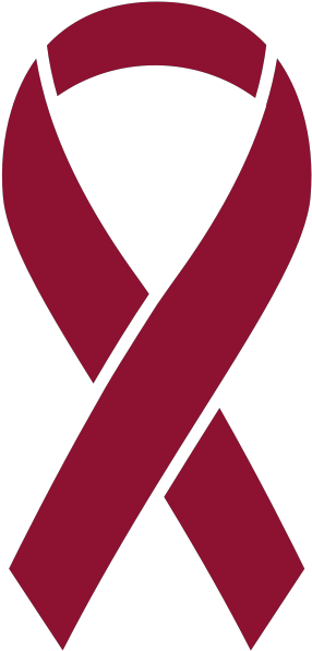 Ribbon Sticker Icon Purple2 - Post Traumatic Stress Disorder Symbol (294x600), Png Download