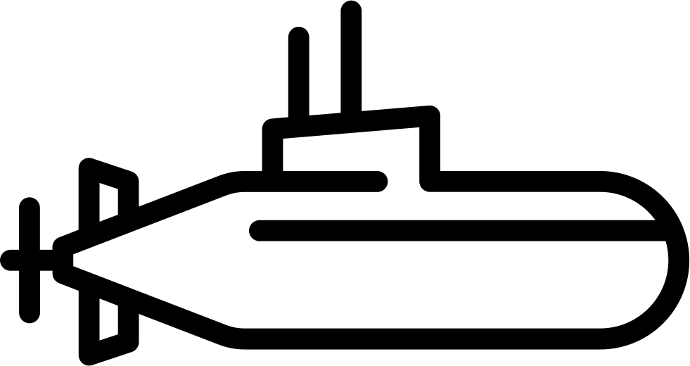 Little Submarine Comments - Submarine Icon Png (981x520), Png Download