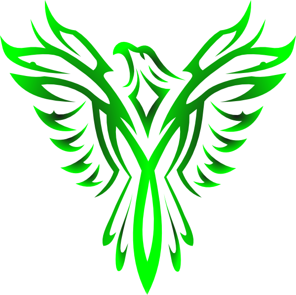 How To Set Use Gradient Eagle Black Svg Vector (600x598), Png Download