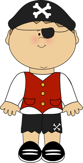 Jpg Download Eye For Kid Pencil And In Color - Pirate Clipart (282x550), Png Download