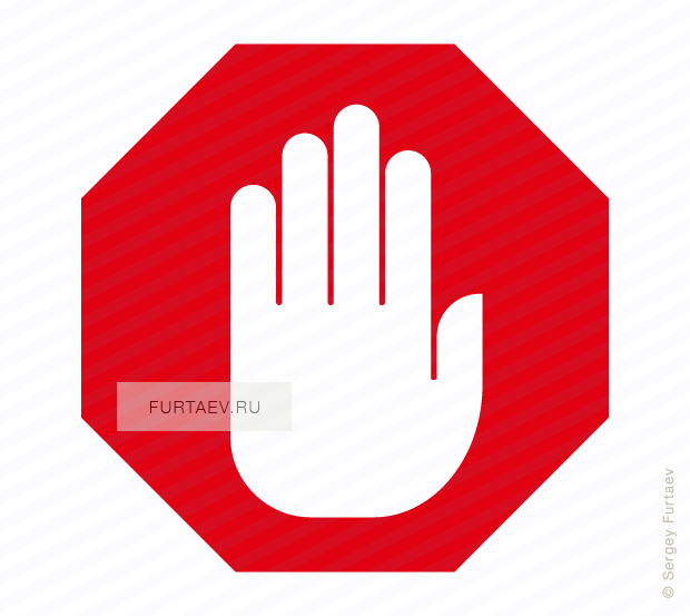 Vector Icon Of Octagon Sign With Hand Inside - Sign (620x553), Png Download