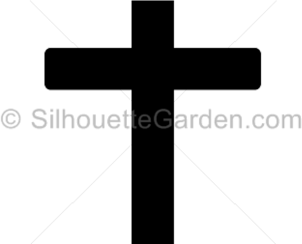 Cross Silhouette - Fsc (640x480), Png Download