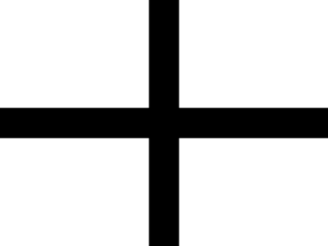 Cross Silhouette Cliparts - Android Plus Icon Png (640x480), Png Download