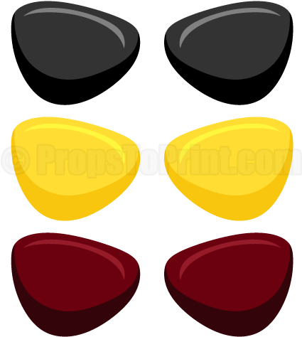 Printable Eye Patch Photo Booth Prop - Photo Booth (458x593), Png Download