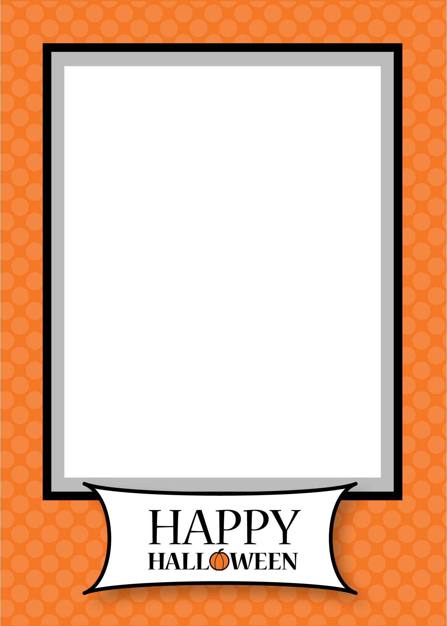 Download By Clicking Here - Free Halloween Frame Printable (1500x2100), Png Download