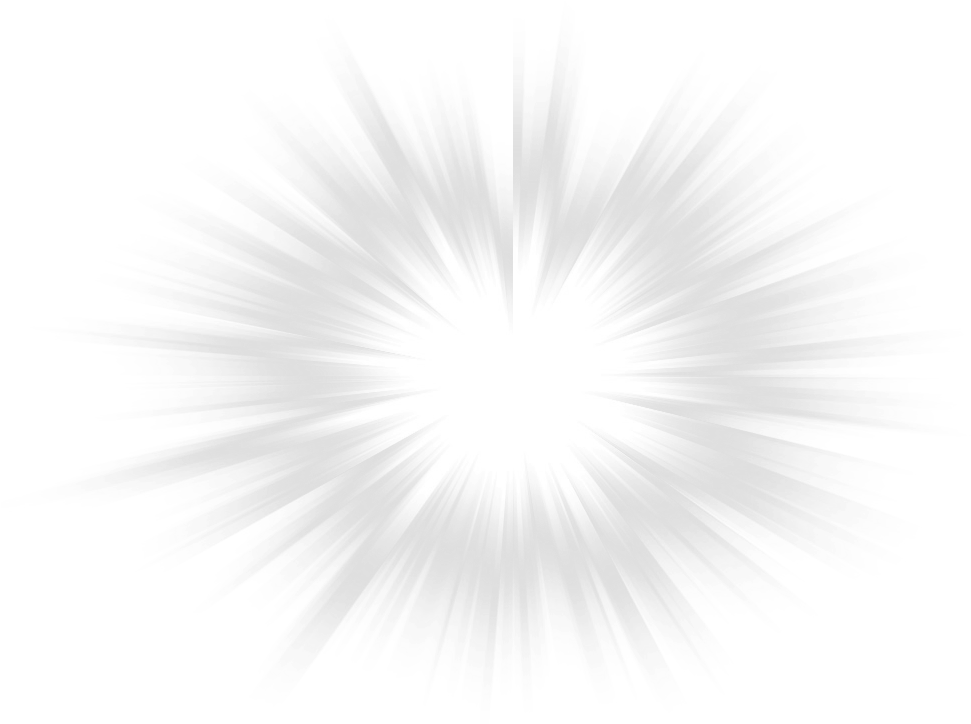 Light Burst Png - Monochrome (1024x786), Png Download