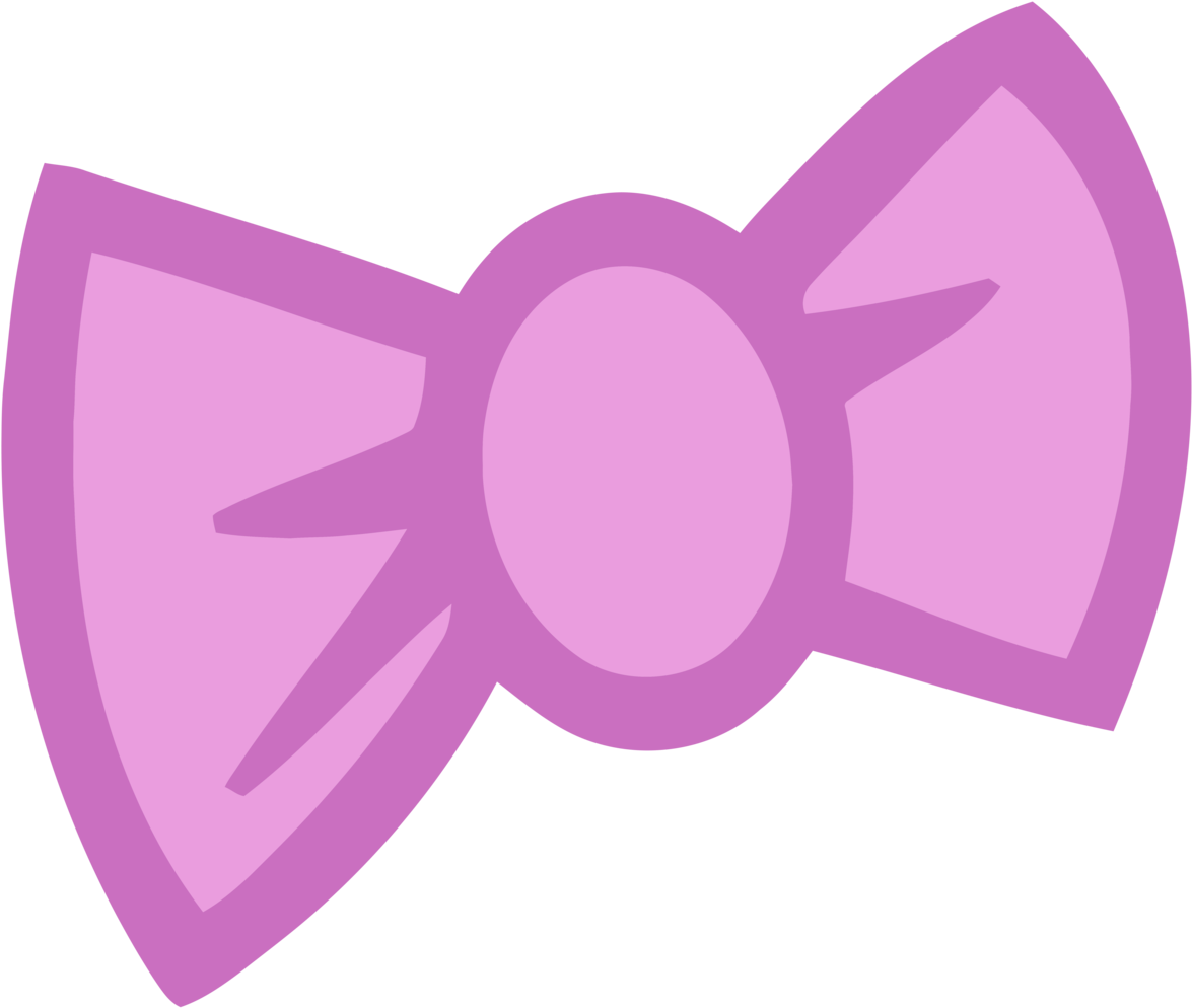 Download Pink Cartoon Bow Tie Clipart - Hair Ribbon Vector Png PNG Image  with No Background 