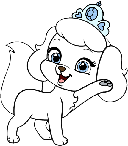 Http - //www - Disneyclips - - Whisker Haven Tales With The Palace Pets Pumpkin (442x499), Png Download