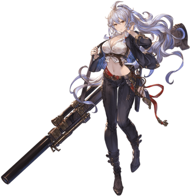 Silva A - Granblue Fantasy (480x400), Png Download