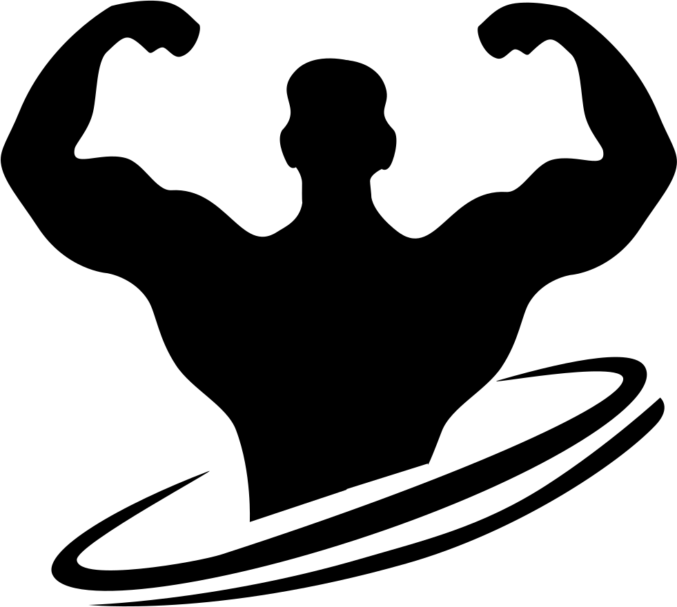 Bodybuilding - - Body Builder Icon Png (980x888), Png Download