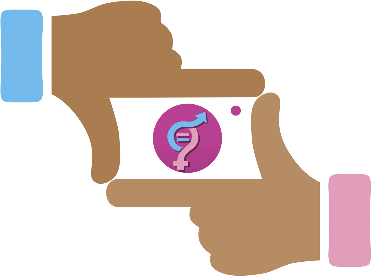 Film Roll Png - Gender Equality Logo Png (1280x1280), Png Download