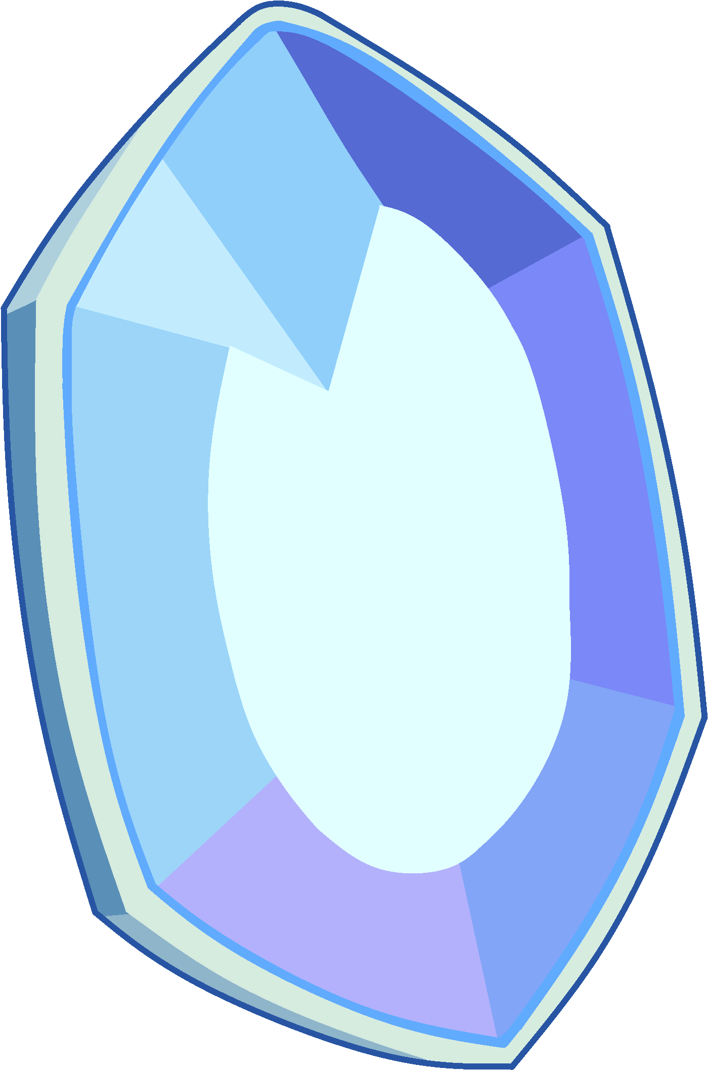 Ice Monster Gempng - Steven Universe De Las Gemas De Cristal (2034x2619), Png Download