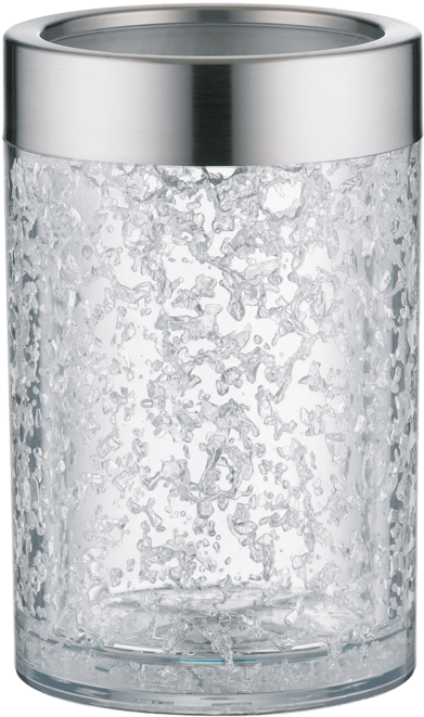 Alfi Crystal Transparent Ice Effect Plastic Cooler (700x700), Png Download