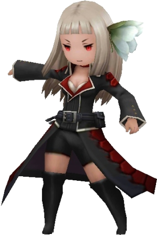 Bs Magnolia Fencer - Bravely Second Edea Fencer (315x470), Png Download