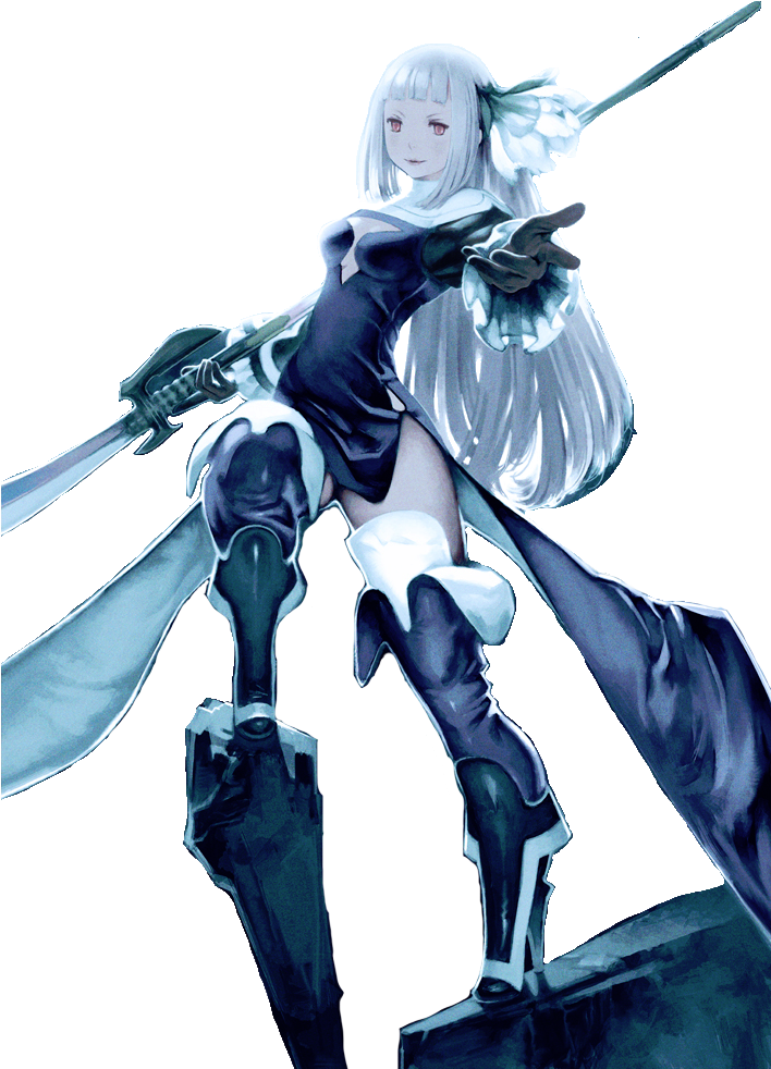 Magnolia Arch Render - Bravely Second: End Layer Nintendo 3ds (707x1000), Png Download