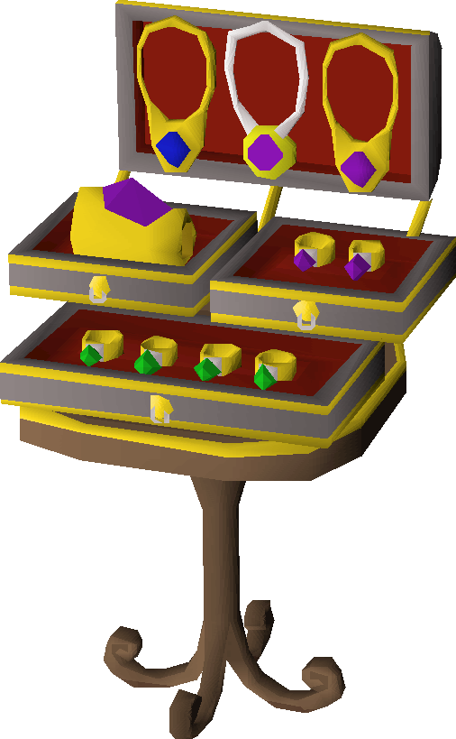 Ornate Jewellery Box Built - Jewellery Box Clipart Png (506x819), Png Download