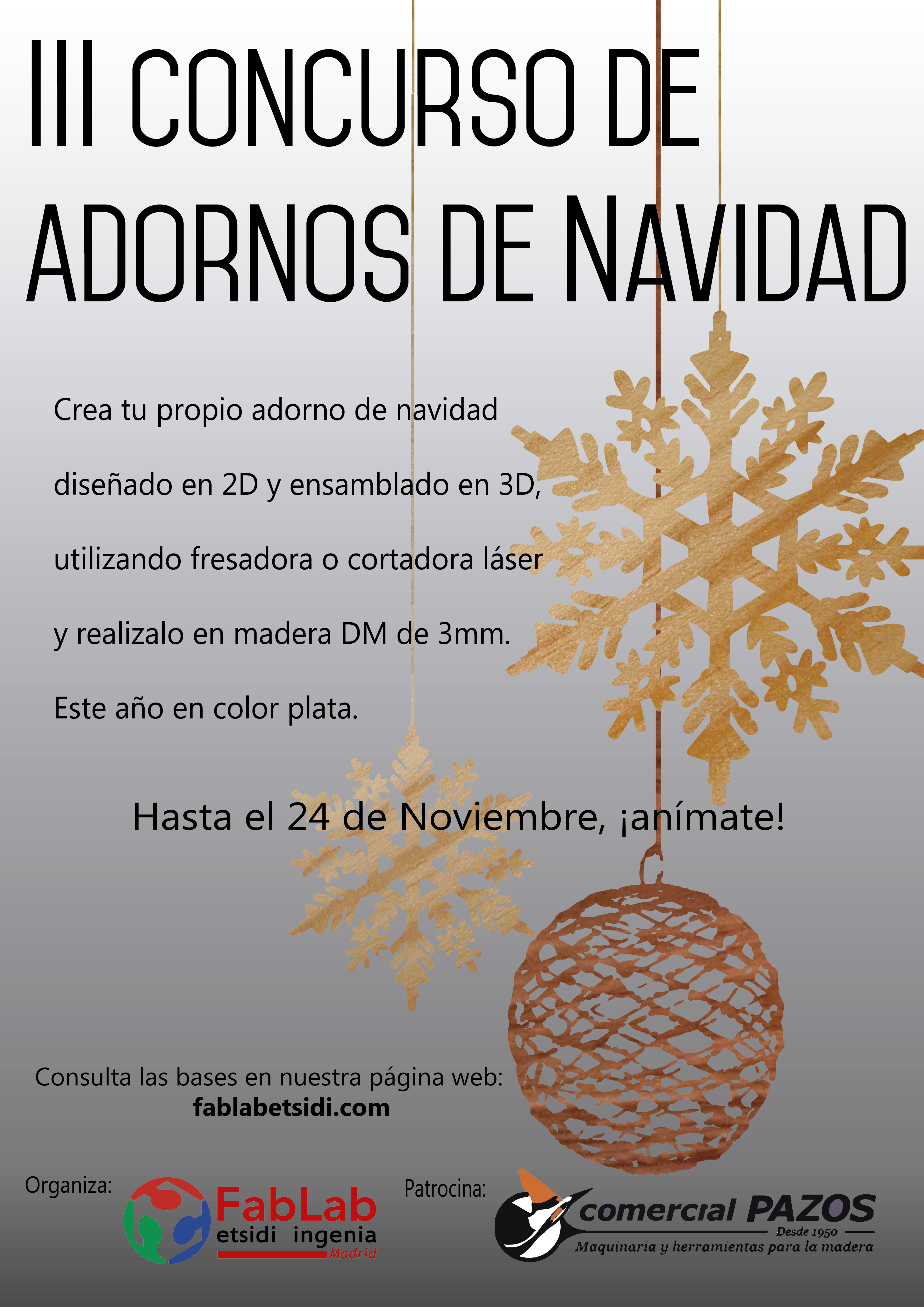 Por Ello, Hoy Publicamos El Iii Concurso De Adornos - Design (3508x4961), Png Download