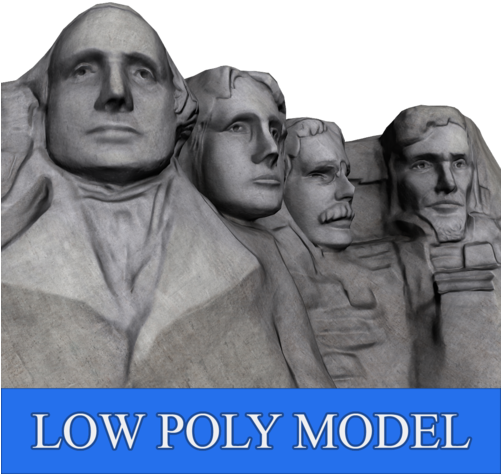 Mount Rushmore National Memorial (500x500), Png Download