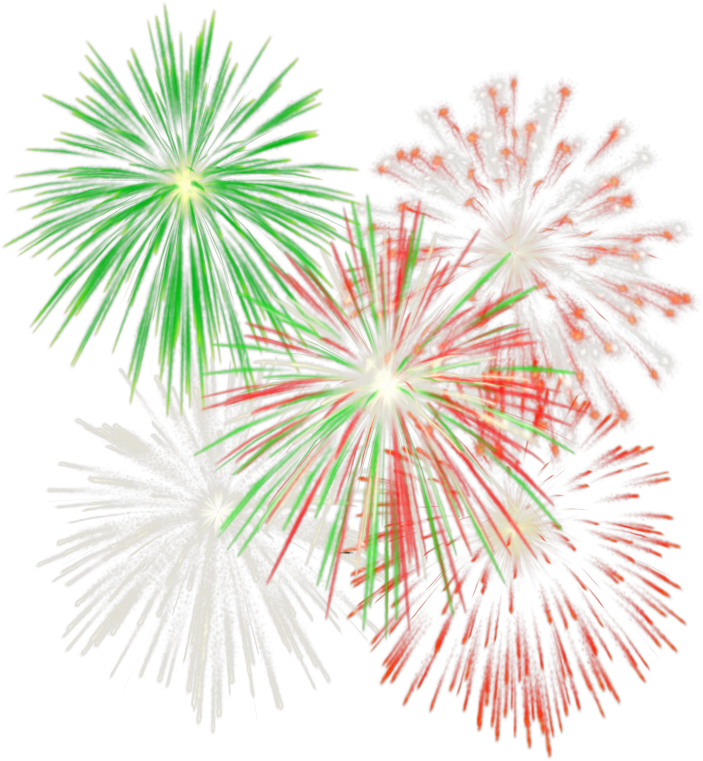 Luces, Banderas, Adornos, Antojitos Mexicanos, Música - Feu D Artifice Png (703x761), Png Download