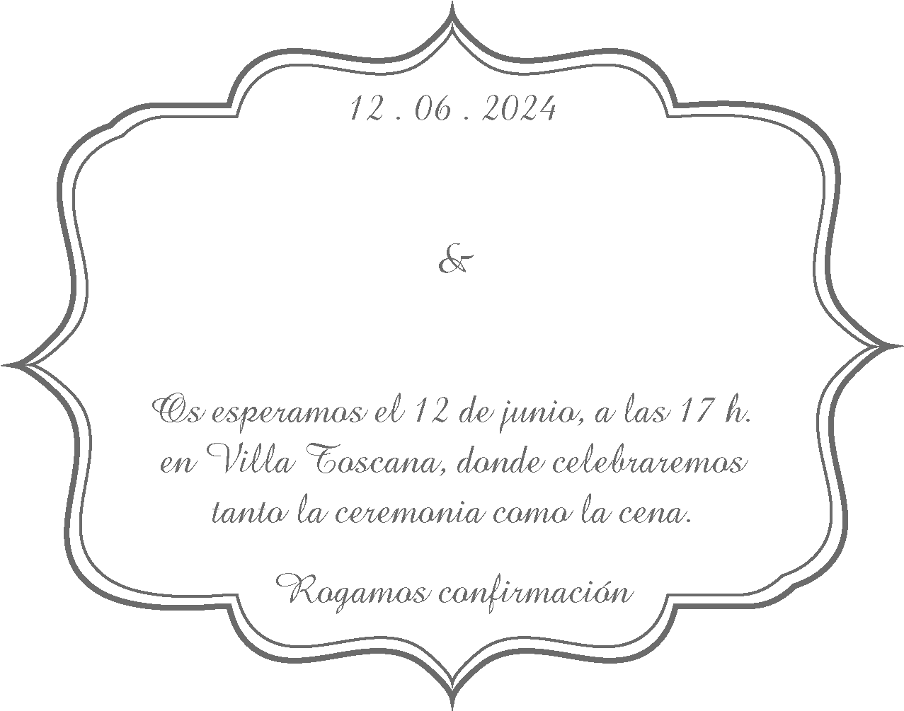 Invitación - Line Art (1500x1912), Png Download