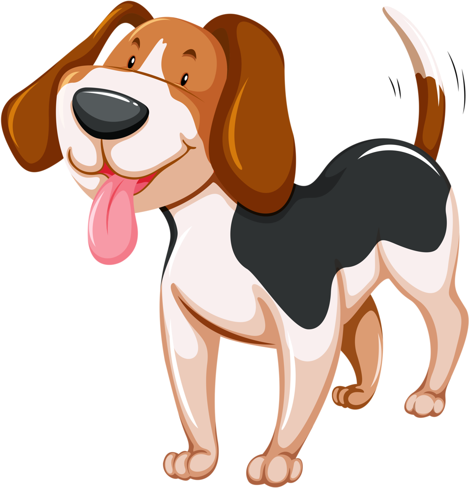 Png Clip Art Felt Dogs And - Puppy Clipart On Transparent Background (1021x1024), Png Download