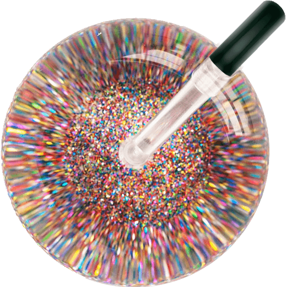 Single Stethoscope - Glitter - Single Stethoscope - Circle (600x584), Png Download