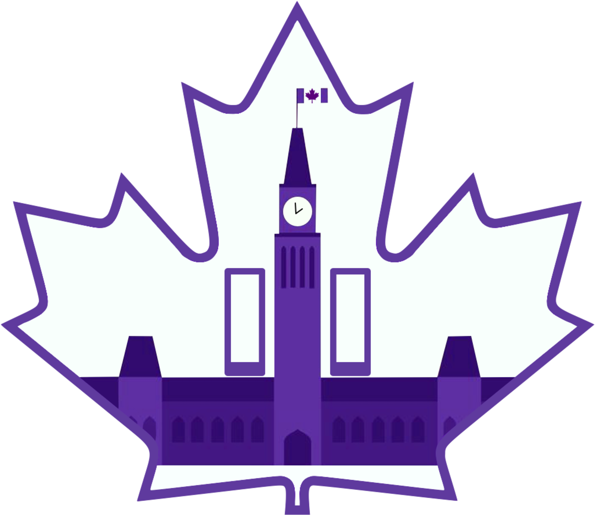 Canada Maple Leaf Outline (2160x2160), Png Download