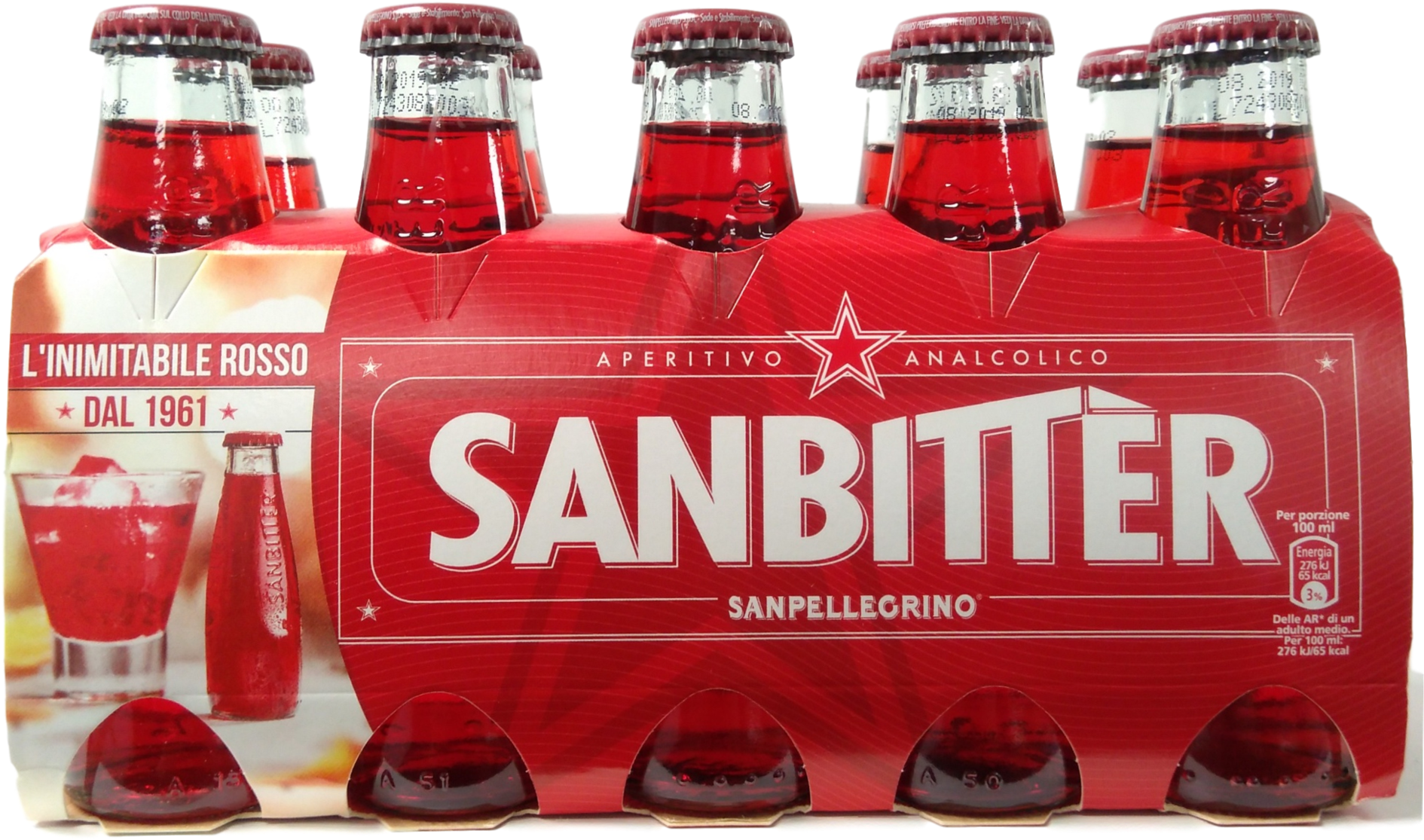 Sanbitter Cl 10 X 10 Red X - Campari Soda Italy (2000x2000), Png Download