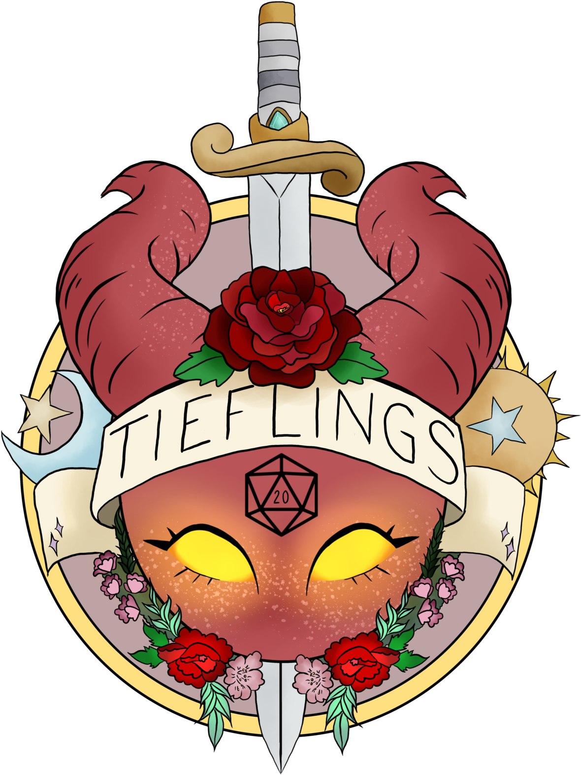 “tieflings - Tiefling Token 4e Rapier (1280x1707), Png Download