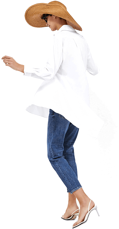 Girl (742x942), Png Download