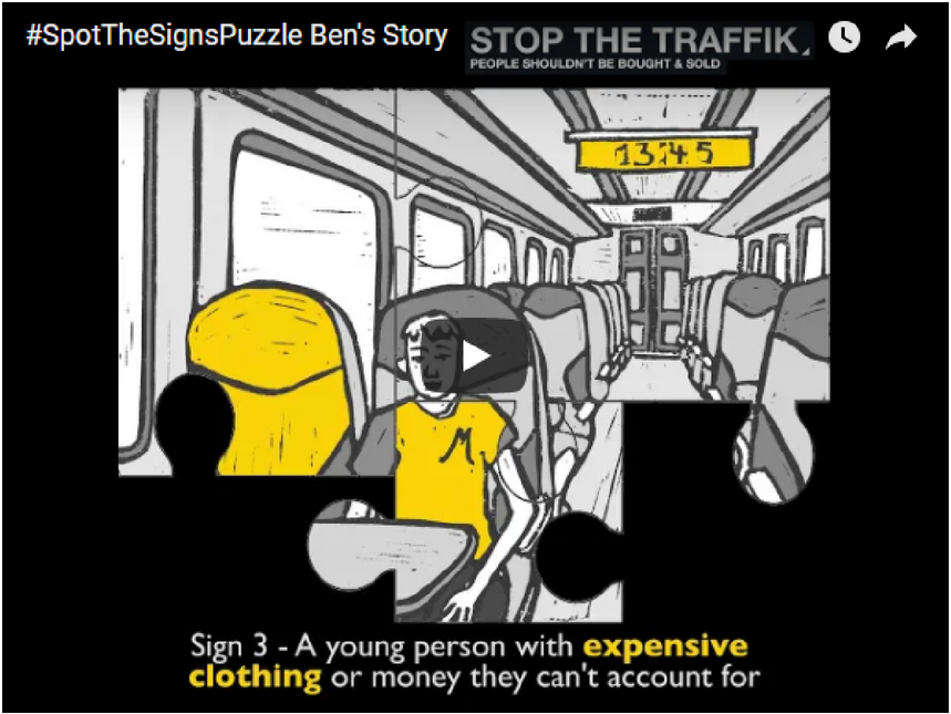 Stop The Traffik - Illustration (1080x1080), Png Download