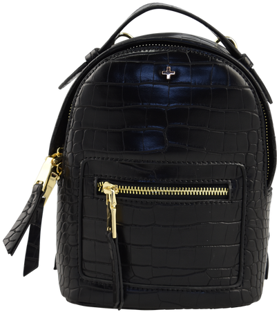 The Zoe Mini Backpack Features A Zip Around Closure - Handbag (498x746), Png Download
