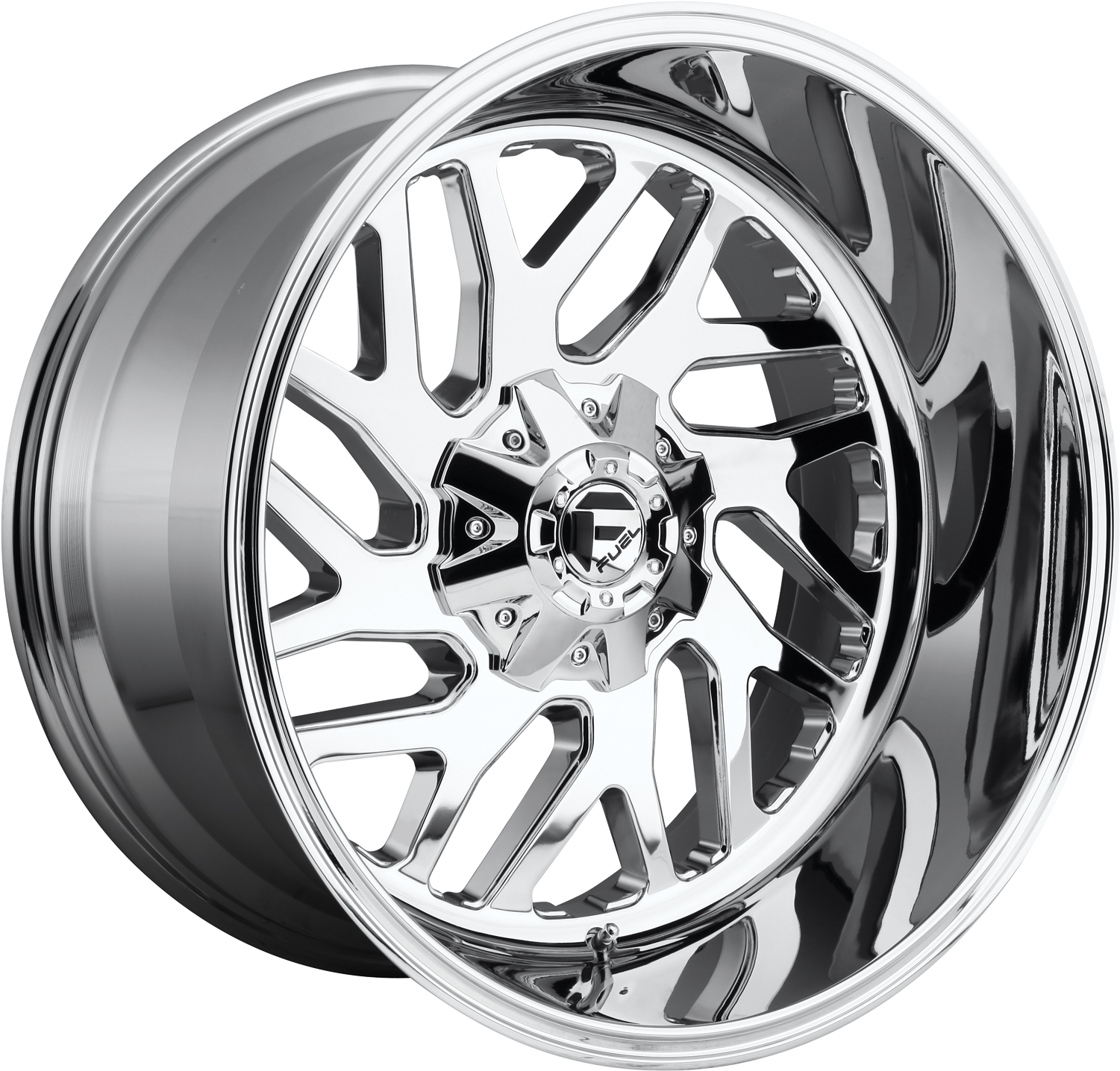Triton Chrome White - Fuel D609 (1500x1500), Png Download