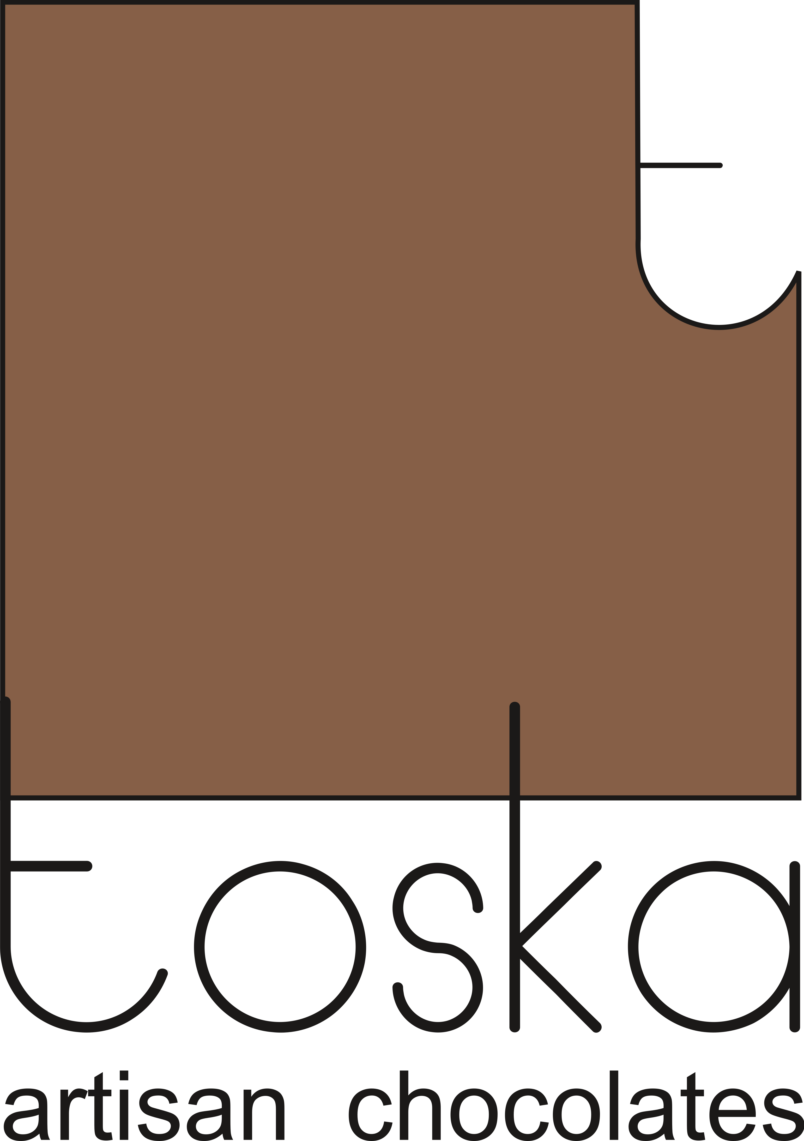 Toska Chocolates Logo - Illustration (3349x4755), Png Download