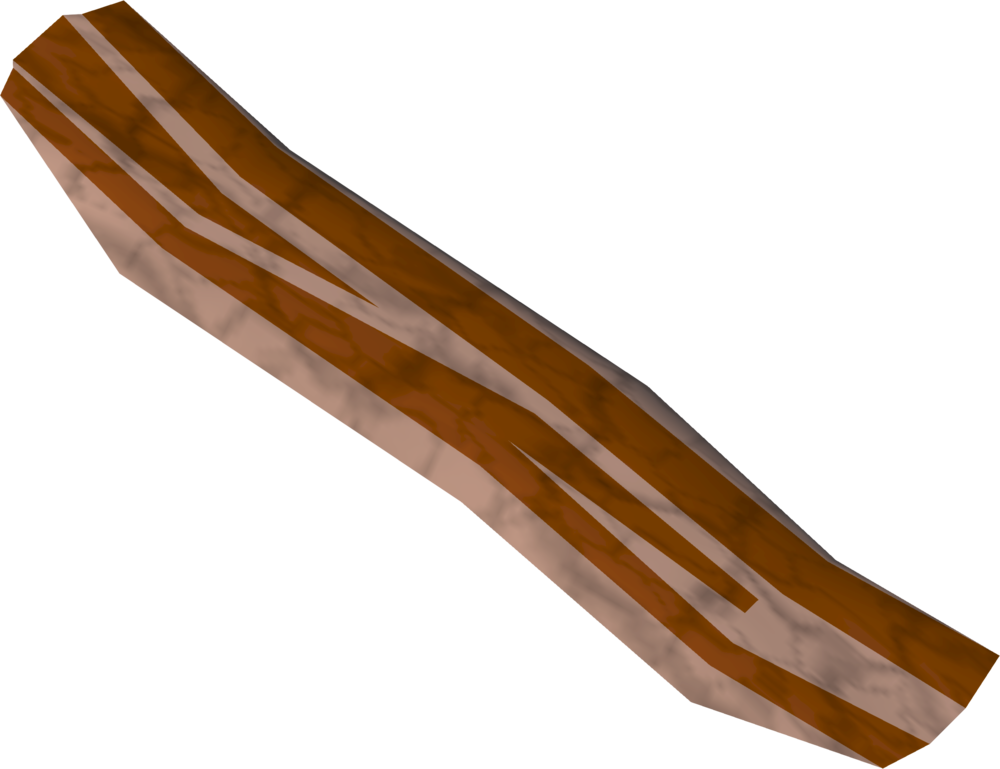 Bacon Is Made By Cooking Raw Bacon On A Fire Or Range, - Wood (1000x769), Png Download
