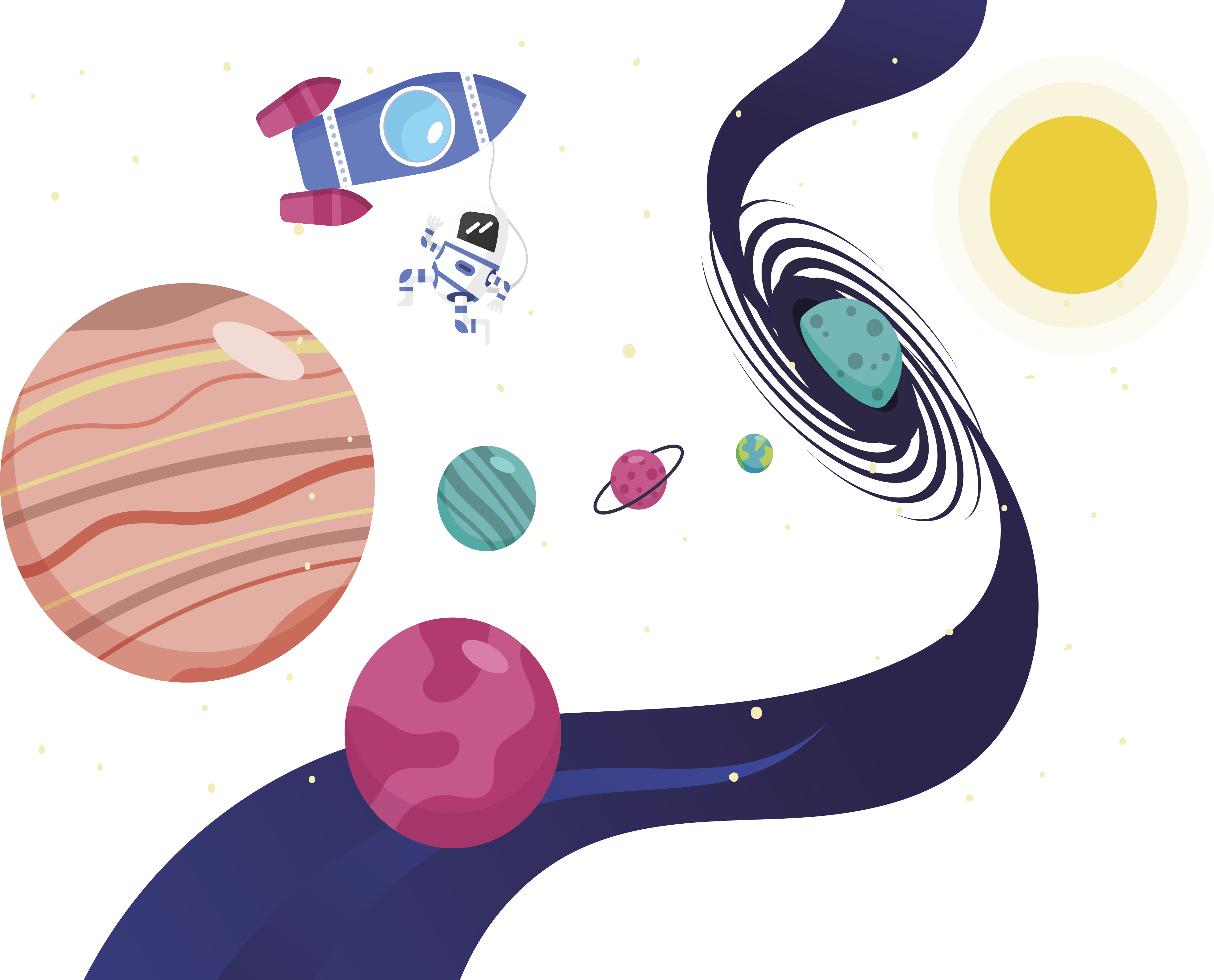 Black Hole Clipart Vector Png - Black Holes Vector Png (3837x3097), Png Download