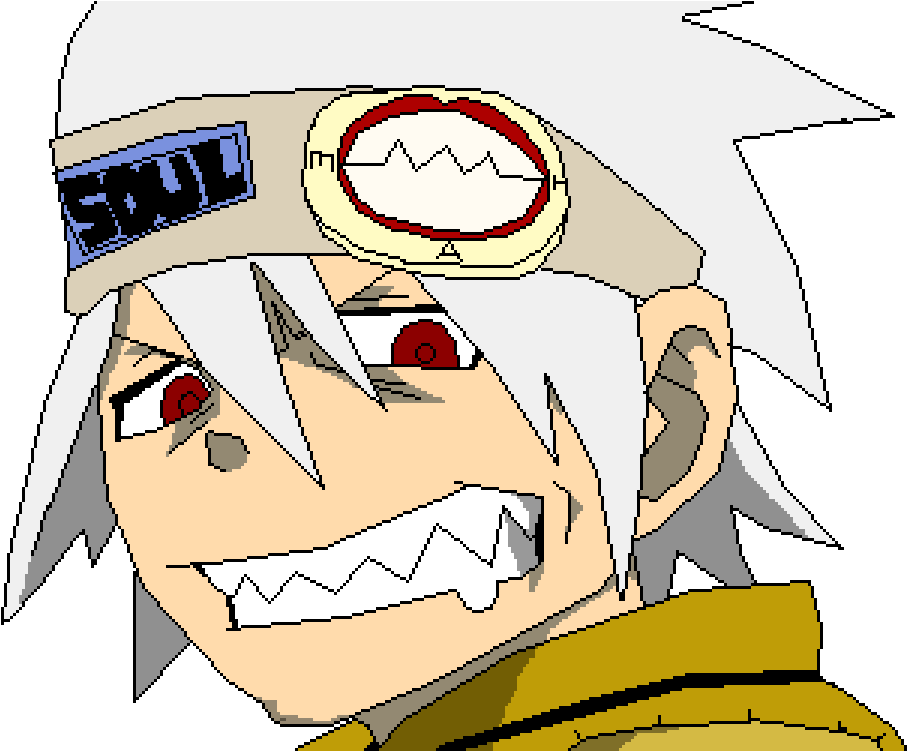 Soul Eater - Cartoon (1050x750), Png Download
