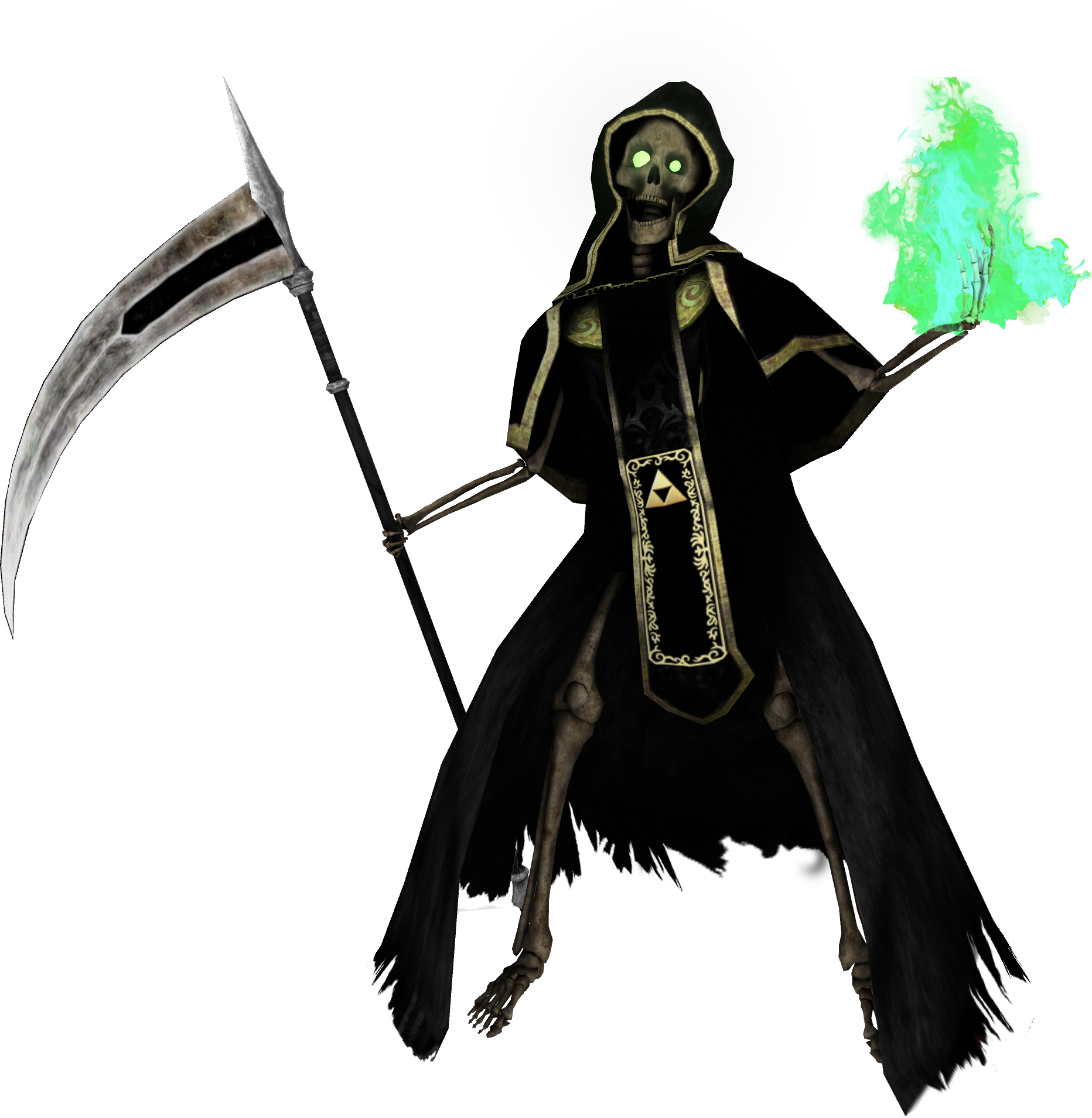 81 Mb Png - Scythe Lord (1864x1909), Png Download