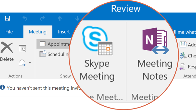 Collaborate With Skype And Onenote - Microsoft Onenote (800x450), Png Download