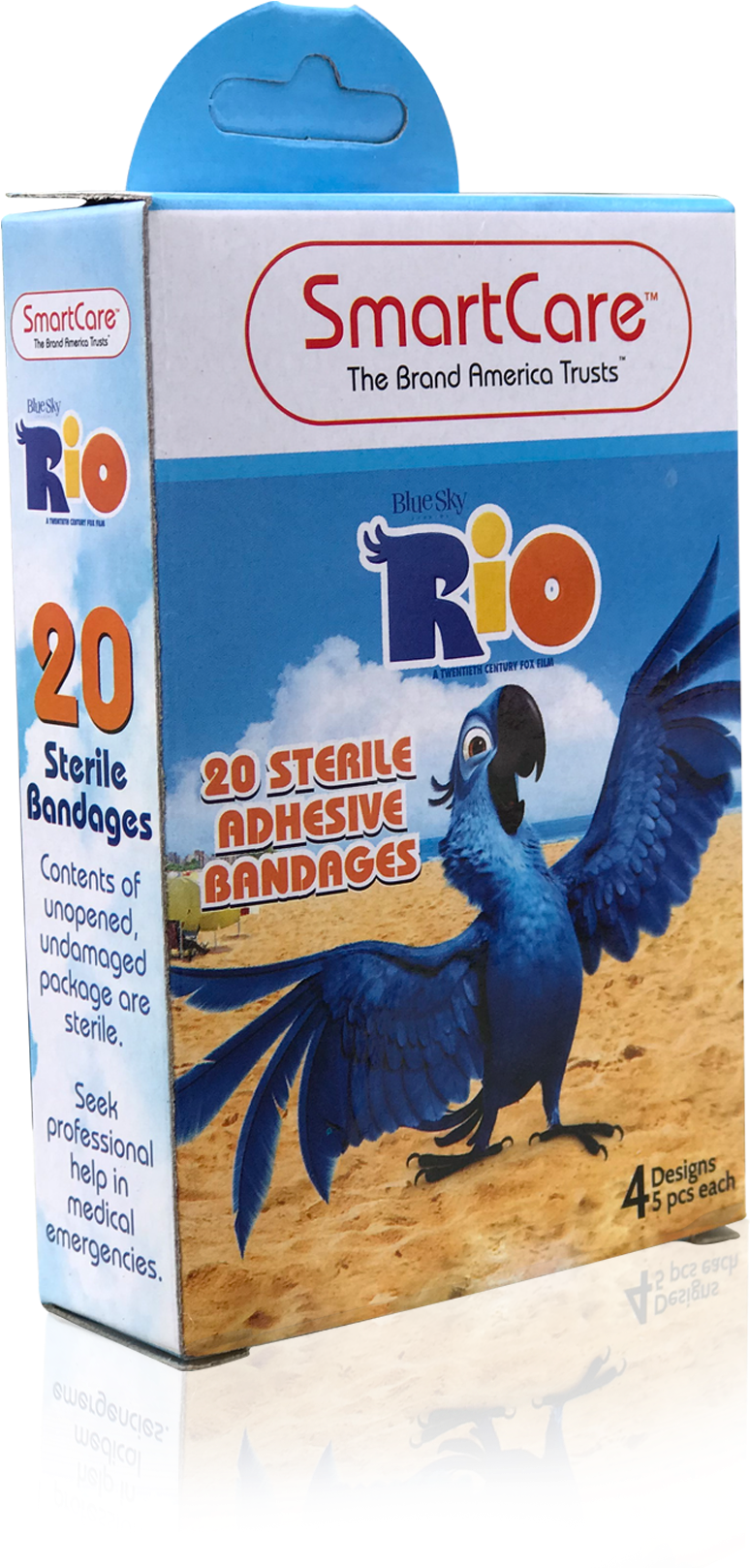 Load Image Into Gallery Viewer, Smart Care Rio Bandages - Rio (1299x1680), Png Download