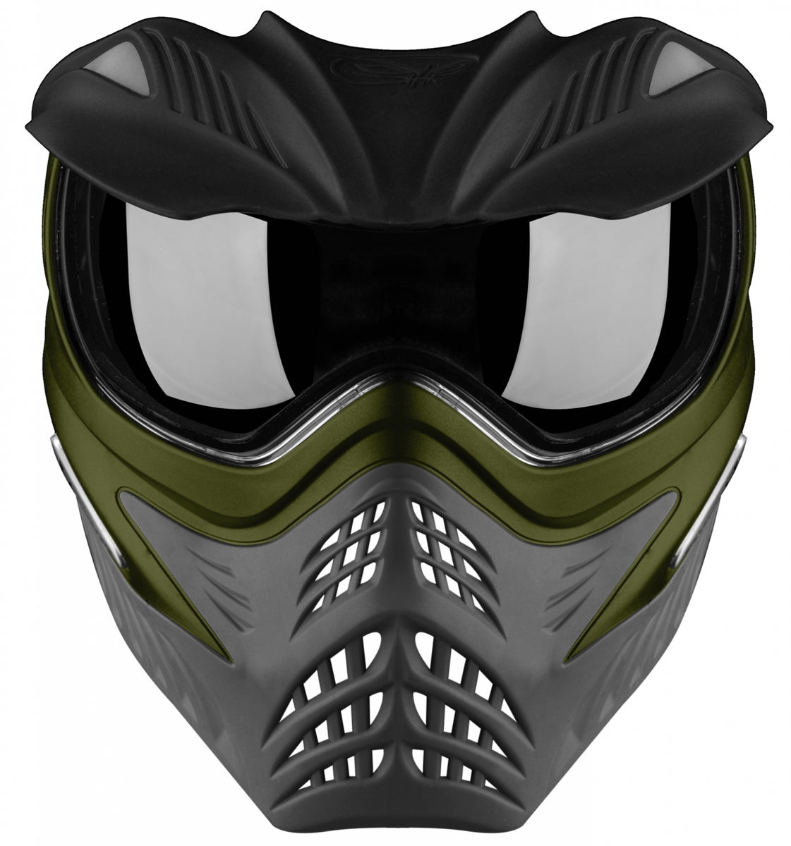 Larger Photo - Red And Green Mask (1121x1200), Png Download