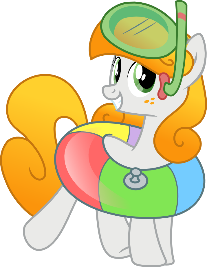 Pony-paint, Earth Pony, Female, Freckles, Grin, Inner - Cartoon (715x921), Png Download
