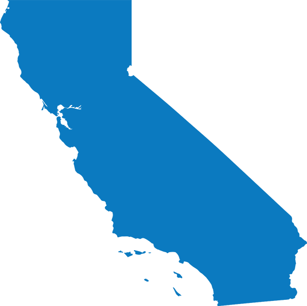 Our Address - State Of California (600x597), Png Download