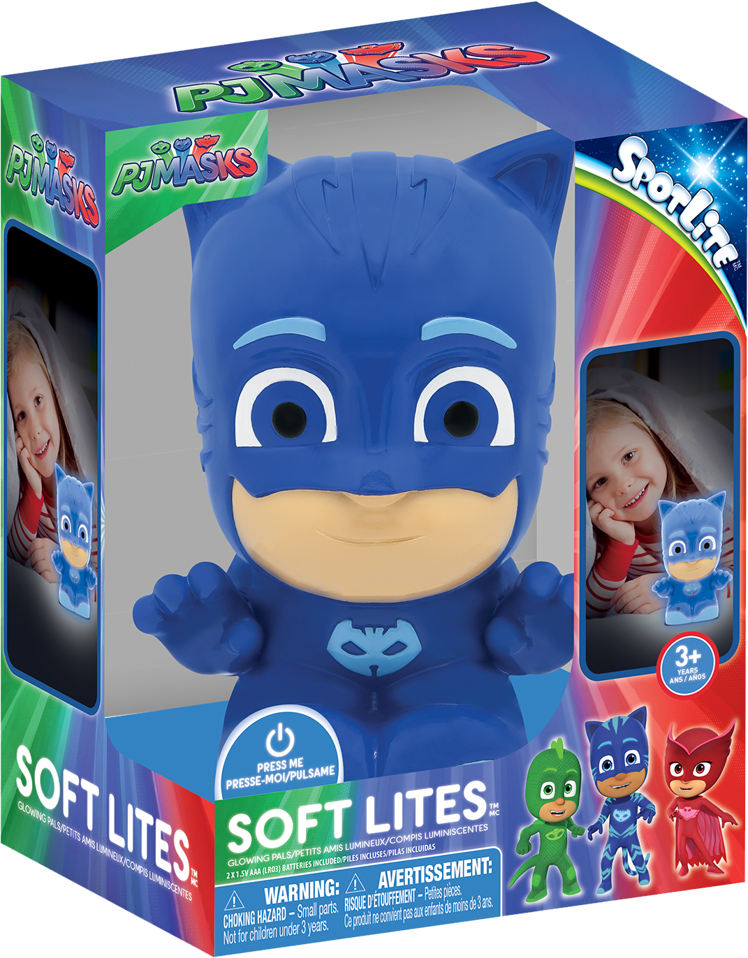 Soft Lites - Pj Masks - Catboy - Plug Free And Portable - Pj Masks Soft Lites (1500x1500), Png Download