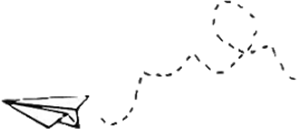 #avião #papel #papper #pontilhado #tumblr - Avion De Papel Png (1024x754), Png Download
