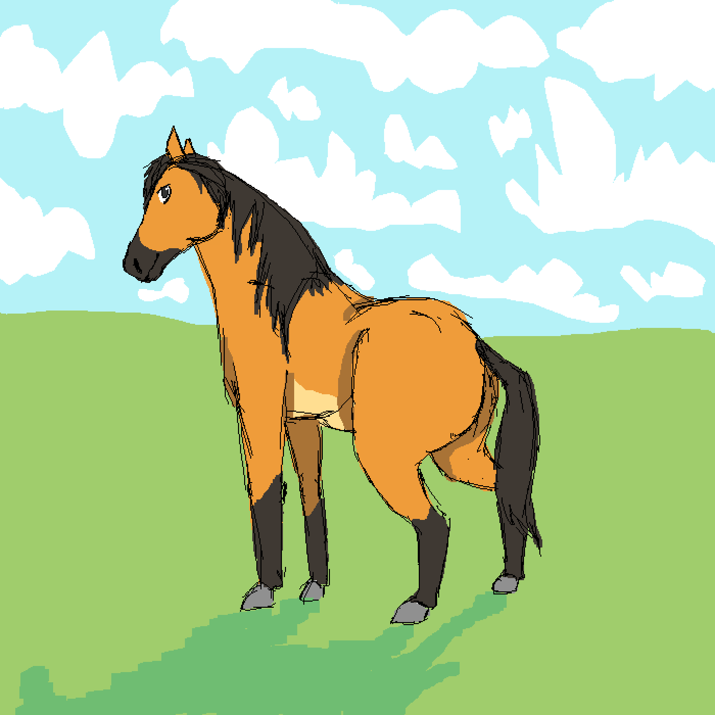 Spirit Stallion Of The Cimarron Full Movie - Foal (1400x1400), Png Download