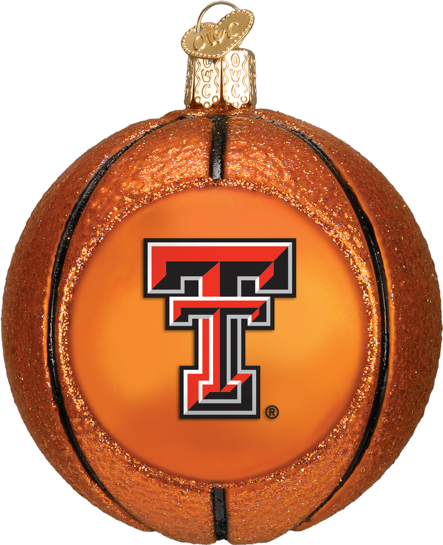 Texas Tech Basketball Ornament - Texas Tech University (1200x1200), Png Download