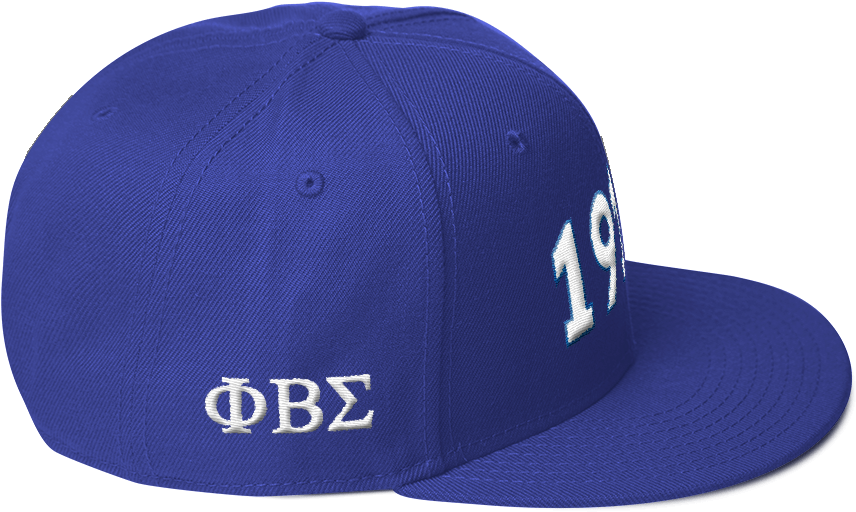 Phi Beta Sigma 1914 Snapback Hat - Dodgers World Series Hat 2018 (1000x1000), Png Download